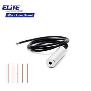 High Quality 635nm 20mw Grid Pattern DOE 20 X 20 Red Laser Diode Module 9mm X 20mm Operating Voltage Glass Long - Product Image 1