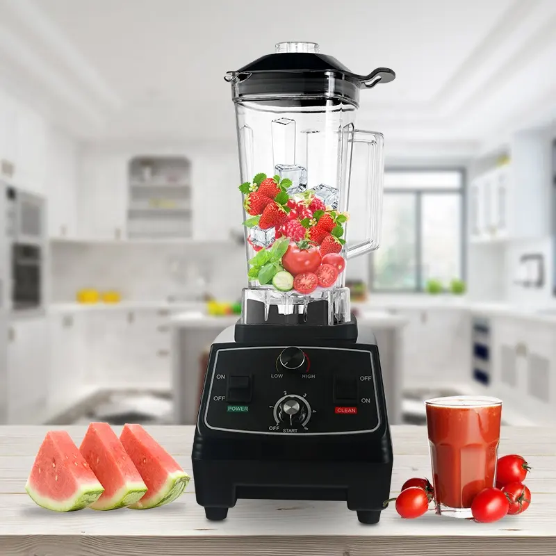 1000W 1.5L Heavy Duty Commercial Grade Timer Blender Mixer Juicer Fruit  Food Processor Ice Smoothies Free portable blender