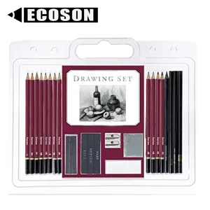 Professional Sketch Graphite Drawing Pencils Set Custom Drawing Pencil