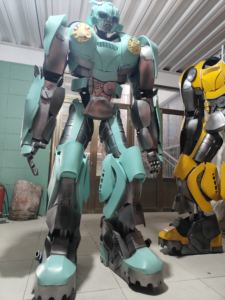 Disfraces de Cosplay de Robot de fiesta de eventos atractivos realistas de gran tamaño, trajes de Robot <span class=keywords><strong>Bumble</strong></span> <span class=keywords><strong>Bee</strong></span> a la venta - Product Image 6