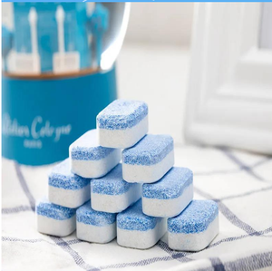 High Quality OEM ODM Factory Brand Dishwashing Detergent Eco-Friendly Solid Pod Tablets Safe Dishwasher <strong>Salt</strong> <strong>Tabs</strong> - Product Image 4