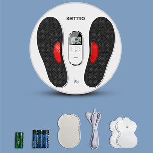 Masajeador electrónico de pies para diabéticos, máquina de reflexología con Control remoto por infrarrojos, EMS