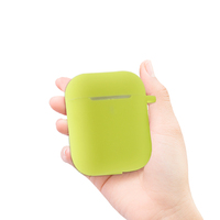 D'origine 1:1 Étanche Antichoc de protection Complet Étuis En Silicone Lueur Écouteur Housses Anti-Perte Pour Airpods 1 2