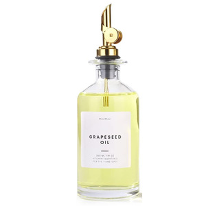 12 oz 350ml Offre Spéciale haute qualité pépins <span class=keywords><strong>de</strong></span> <span class=keywords><strong>raisin</strong></span> <span class=keywords><strong>huile</strong></span> d'olive <span class=keywords><strong>huile</strong></span> <span class=keywords><strong>de</strong></span> cuisson germe bouteilles en verre avec têtes en acier inoxydable - Product Image 6