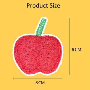 Juguete para Gatos de Esponja de Lufa con Forma de Manzana, para Masticar y Limpiar los Dientes, para el Autoentretenimiento y el Alivio del Aburrimiento, Palo para Gatos, Suministros para Mascotas Transfronterizos - Product Image 4