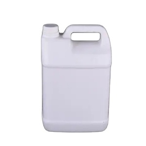 Botella de plástico HDPE cuadrada blanca vacía para embalaje de desinfectante y almacenamiento de cosméticos - Product Image 4