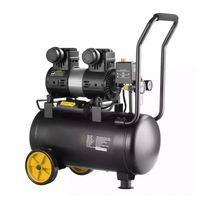 Personnalisation OEM Mini compresseur d'air industriel portable silencieux et sans huile 1.8HP 25L pour voiture