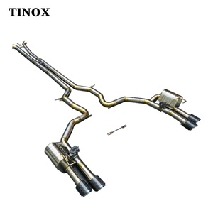 ระบบท่อไอเสียแคทแบ็คอิเล็กทรอนิกส์โลหะผสมไทเทเนียมราคาโรงงานสำหรับรถยนต์พานาเมร่า 971/970 - Product Image 3