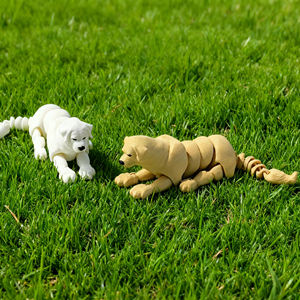 Vashine - Figura de Acción de Perro <span class=keywords><strong>Shar</strong></span> <span class=keywords><strong>Pei</strong></span> Impresa en 3D con PLA, Material Amigable, Decoración, Regalo para Niños, Animales de Juguete - Product Image 1