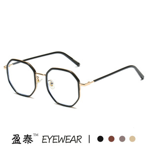 Sunglasses Square Frame <b>Plastic</b> Unisex Myopia <b>Glasses</b> Medium Size Clear Lens Anti Blue Light Optical Eyewear - Product Image 2