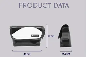Borsa a Tracolla in Tela Cerata Riciclata Impermeabile Antistatica Stile Freitag in Pelle PVC Abrasiva Personalizzata - Product Image 4