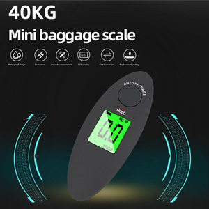Balance <span class=keywords><strong>de</strong></span> voyage pour valise rétroéclairée, pèse-bagages, balance numérique électronique suspendue, balance électronique pour bagages - Product Image 5