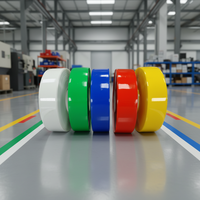 Ruban de marquage au sol en PVC robuste et résistant à l'usure pour la sécurité, encodeur linéaire magnétique AGV