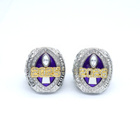 Nouvelle Bague de Championnat de Football FFL 2025-2026 la plus vendue, en Alliage et Pierres Précieuses, Bijou de Football pour Homme, Cadeau pour Fan