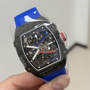 Reloj mecánico de diseño de alta gama para hombre, ultrafino de 7.8 mm, caja de fibra de carbono, peso de 35 g. Reloj mecánico automático. - Product Image 1