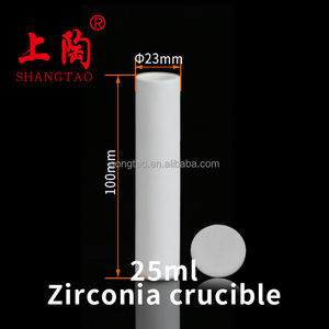 بوتقة سيراميك أكسيد الإيتريوم عالية النقاء مستقرة من الزركونيا - Product Image 4