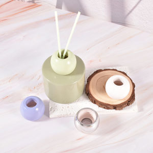 कस्टमाइज्ड लोगो 18 मिमी रीड डिफ्यूज़र बोतल स्क्रू प्लास्टिक सामग्री बॉल आकार कवर - Product Image 4