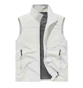 Design Custom Embroidery Logo Polar Fleece Vest <b>Jacket</b> with Full Zip Design <b>Workers</b> Volunteer Summer Warm Uniforms - Product Image 1