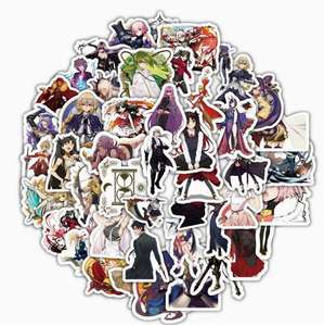 60pcs Destino Coroa Adesivos Decorativos Impermeável Vinil Etiquetas para Bagagem Laptop Guitar Skate - Product Image 1