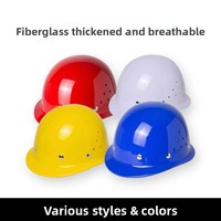 Casque de sécurité d'été respirant LX National Standard ABS Casque de sécurité pour chantier épaissi renforcé en forme de V EN397 HDPE