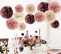 Lanterne en papier pour mariage, boule de fleurs circulaire en papier nid d'abeille, décoration de fête d'anniversaire, boule en nid d'abeille verte tridimensionnelle