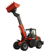 EVERUN ER2500F 2T 3T Teleskop-Radlader Multifunktionaler Kleiner Landwirtschaftlicher Frontlader Mini-Teleskoplader
