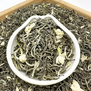 Box type chinese Non-polluted Organic flower green tea chunmee Jasmine tea