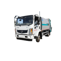 Camion compacteur à chargement arrière avec fonction de télécommande, ensemble hydraulique stable, vanne d'équilibrage bidirectionnelle automatique