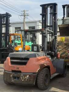 Chariot élévateur diesel Toyota Fd80 d'occasion avec cabine Diesel/GPL 2,5/3/4/5/7/8/10/12/15/16/18 tonnes Heli/Tcm/Komatsu/Mitsubishi à vendre - Product Image 3