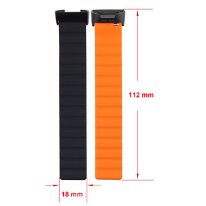 Boucle de ceinture magnétique en silicone solide autre bracelet en silicone accessoires intelligents pour poignet bracelets de montre pour <span class=keywords><strong>Fibit</strong></span> Charge 3 4 5 - Product Image 6