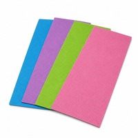 Tapis de yoga EVA antidérapant à texture tissée élargie, idéal pour débutants, pour la maison, la gym, le Pilates, pour femmes et hommes, vente en gros