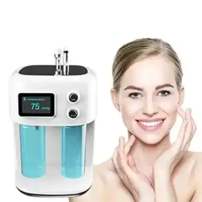 Dispositivo de exfoliación facial con chorro de agua de dermoabrasión/Dispositivo facial de piel de belleza más vendido/Derma de limpieza facial al vacío