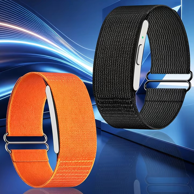 H7 Screenless Smart Bracelet ECG HRV Heart Rate Sleep Monitor IP68 Waterproof Fitness Tracker Health Band for Android Nylon