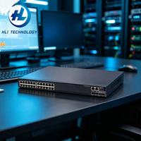 S5560-30C-PWR-EI Dispositivo de Unidad de Conmutación de Agregación Empresarial de Alta Potencia de Capa 3 Administrado con 24 Puertos Gigabit PoE+ y 4 Puertos 10G SFP+