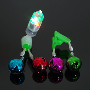 Fishing Haha Fishing Bell <b>Light</b> <b>Sensor</b> Flashing Head <b>Battery</b> Powered LED Alarm For Night Fishing River Use - Product Image 1