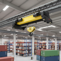 Palans à câble en acier européens de 1 à 20 tonnes avec télécommande sans fil, chariot motorisé, élévateur européen, palan de levage 5 tonnes