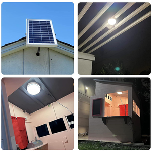 Lampada Solare a LED Moderna <span class=keywords><strong>da</strong></span> 25W-500W per Interni ed Esterni, Impermeabile IP65/IP66, per Corridoi, Garage e Balconi, in Plastica - Product Image 6