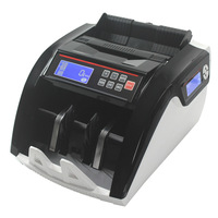 Machine de comptage d'argent portable pour les dénominations mixtes avec affichage à l'écran pour le comptage d'espèces et de factures mixtes Mini