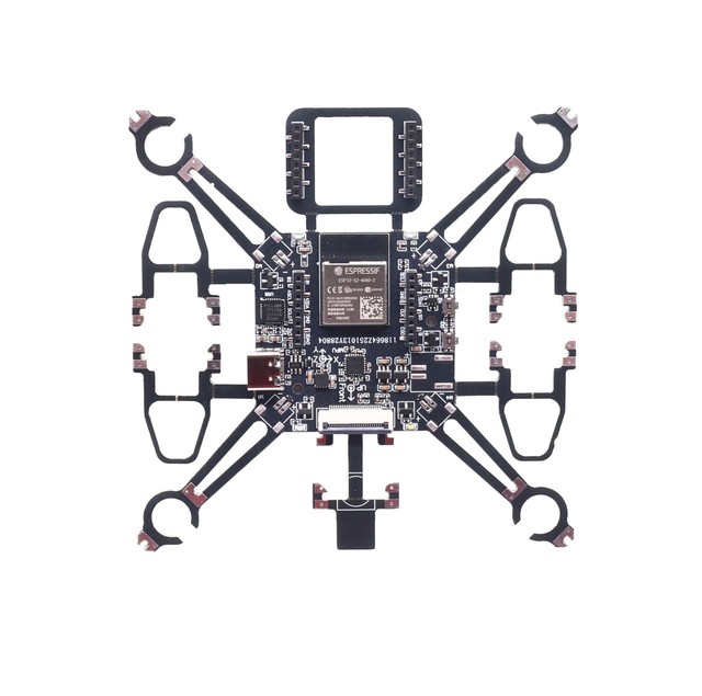 ESP32 S2 Integrated 6 Axis Drone Frame PCB All in One Flight Controller Board WiFi  DIY Educational STEM Programming