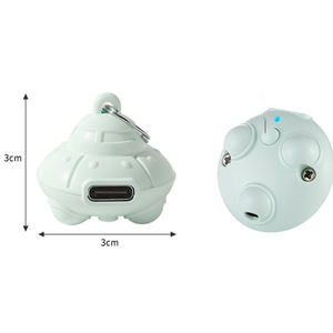 Led ışık USB kedi oyuncak kendini oyun yaka komik interaktif kovalayan lazer kedi oyuncak yenilik tasarlanmış - Product Image 5