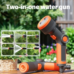 Carrete de <span class=keywords><strong>Manguera</strong></span> de Jardín Multifuncional, <span class=keywords><strong>Manguera</strong></span> de Agua Retráctil con Boquilla de Pulverización Ajustable - Product Image 4