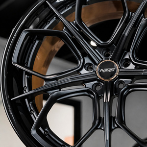 Jantes NJQS personnalisées en deux parties pour voitures de course, 18, 19, 20, 21, 22, 23, 24 pouces, 5x114.3, 5x120, 5x112 pour Audi R8, A8, BMW, Benz <span class=keywords><strong>E55</strong></span> - Product Image 5