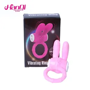 Juguetes Sexuales para Adultos MY-886, Anillo Vibrador de Conejo, Masajeador con Lengua, Fabricante Chino, Comercio Exterior al por Mayor - Product Image 5