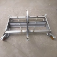 Machine à ramasser le fumier pour ferme bovine, système d'élevage de poulets de chair à plancher grillagé, nettoyeur automatique de fumier de poulet