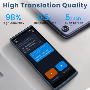 Dispositivo <span class=keywords><strong>Traduttore</strong></span> Intelligente IFLYTEK Supporta 60 Lingue Traduzione Vocale e Testuale in Tempo Reale Offline per Viaggi d'Affari - Product Image 4