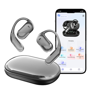 Auriculares Deportivos con IA YYK-Q16, Cubierta Electrochapada, Gancho para <span class=keywords><strong>la</strong></span> Oreja, Traductor de Audio, Video e Idiomas, Interpretación Simultánea - Product Image 1