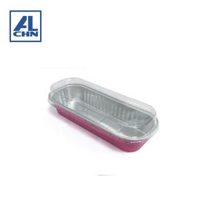 ALCHN 200ML/6.7oz Contenant alimentaire jetable en aluminium avec revêtement en feuille d'aluminium, résistant au four, outils de cuisson, boîte à <span class=keywords><strong>pain</strong></span> pour micro-ondes - Product Image 3