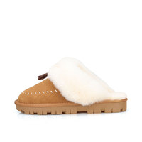 Bottes coréennes à plateforme pour femmes, en cuir de vachette suédé, doublure en fourrure, semelle épaisse antidérapante, à lacets, chaudes et légères pour l'hiver
