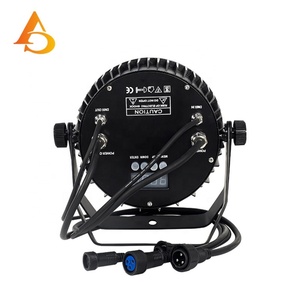 Luces de Escenario Personalizables DMX512 IP65 Impermeables, 18 Piezas de 10w RGBW 4en1, Luz LED Par para Bodas y Fiestas - Product Image 4
