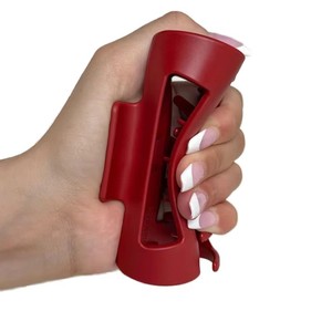 Pinza per Capelli in Morbida Resina Siliconica per Donne e Ragazze 10cm Stile Coreano da Festa Dolce per Uso Quotidiano Accessori per Capelli in Plastica - Product Image 1